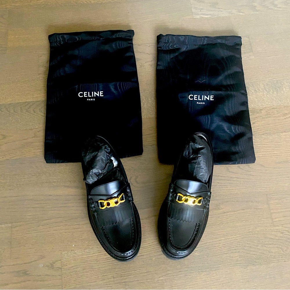 Celine Triomphe Loafers size 7